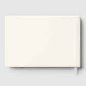 Elegant Ivory Copper  Vlaams huwelijk Gastenboek (Achterkant)