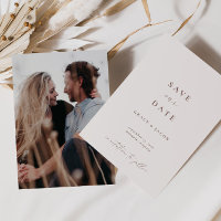 Elegant Ivory-minimalistische scriptfoto