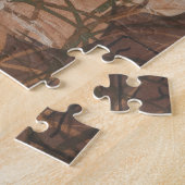 Elegant Japanese Edo Period Rabbits Jigsaw Puzzle (Côté)
