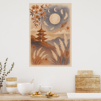 Elegant Japanese Wall Art – Traditional Poster