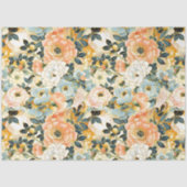Elegant Japans Bloemen Decoupage Tissue Papier (Voorkant)