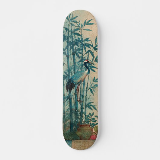 Elegant Japans Kraanskateboard Skateboard (Voorkant)