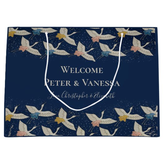 Elegant Japans kruipertje Welkom Groot Cadeauzakje (Voorkant)