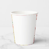 Elegant Japans najaar Kimono Papieren Bekers (Voorkant)