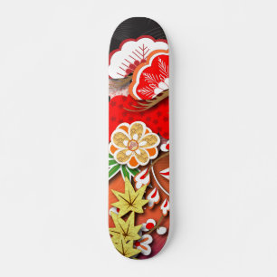 Elegant Japans najaar Kimono Skateboard