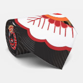 Elegant Japans najaar Kimono Stropdas (Opgerold)