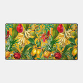 Elégant jaune feuille fruits motif (Recto)