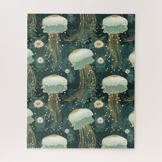 Elegant Jellyfish Legpuzzel (Verticaal)