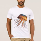 Elégant Jellyfish Marine Life T-shirt Design (Devant)