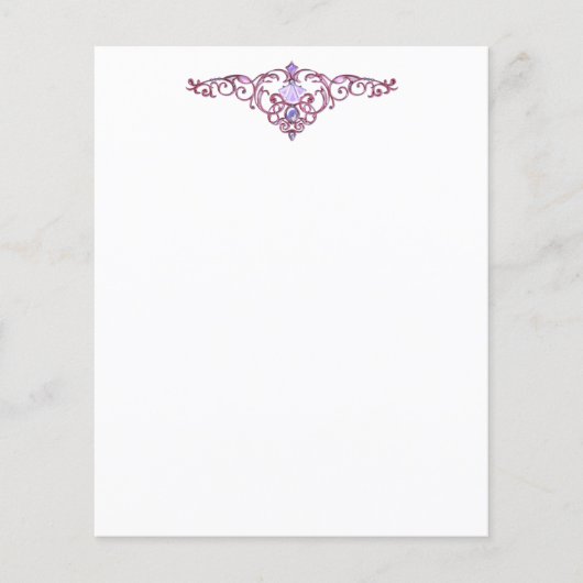 Elegant jewel Letterhead (Voorkant)