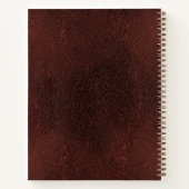 Élégant Journal de lecture Carnet personnalisé (Dos)