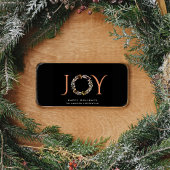 Elegant Joy Christmas Corporate Feestdagen Kaart