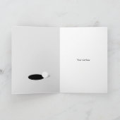 Elégant Joyeux Anniversaire carte de golf pour gol (Intérieur)