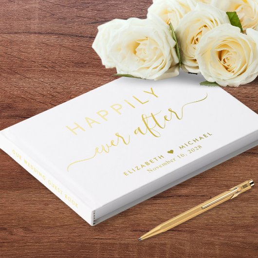 Élégant Joyeux Jour après Mariage blanc