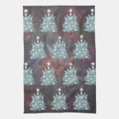 Élégant Joyeux Noël Arbre Serviette de cuisine (Vertical)