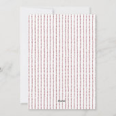 Elégant Joyeux script de Noël conception Carte de  (Dos)