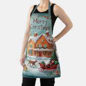 Élégant Joyeux Tablier de Noël (Insitu)