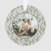 Elegant Just Married Newlywed Photo Christmas (devant)