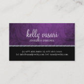 Elegant juwelen-visitekaartje visitekaartje (Achterkant)