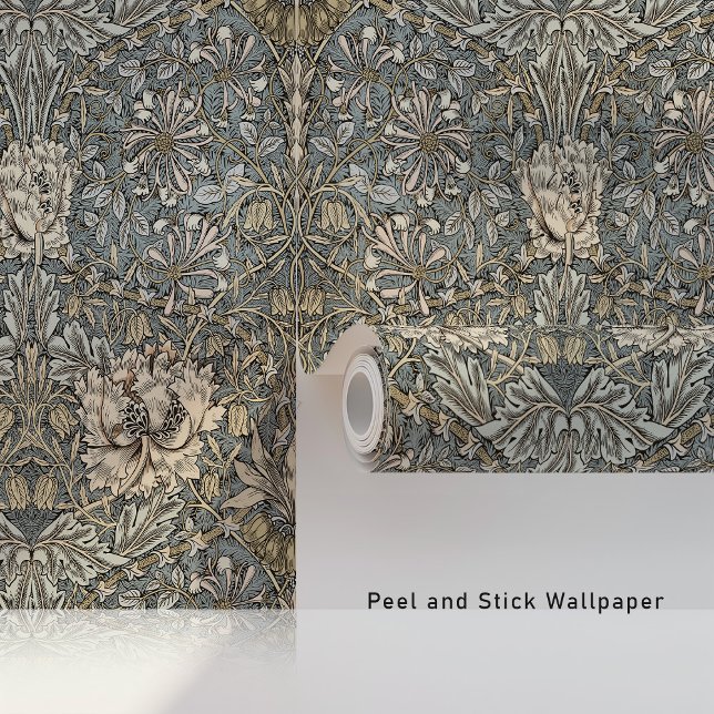 Elegant kamperfoelie patroon William Morris Style Behang (Creator heeft geüpload)