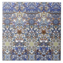 Elegant kant patroon in edele kleuren-Art Nouveau