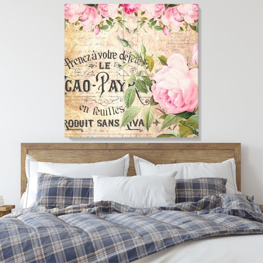 Elegant kantoor canvas afdruk (Insitu (Slaapkamer))