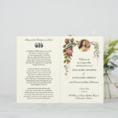 Elegant katholiek traditioneel massaweddenschap (Staand voorkant)