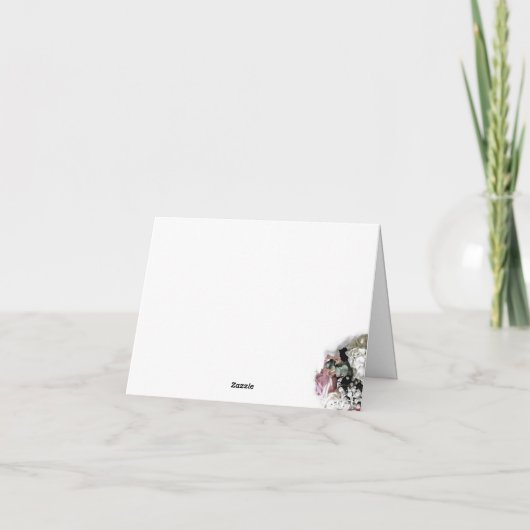 Elegant katholiek Vrijgezellenfeest Bedankkaart (Achterkant)