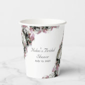 Elegant katholiek Vrijgezellenfeest Papieren Bekers (Achterkant)