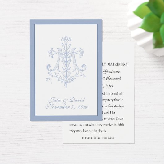 Elegant katholieke bruiloft voor Kaart (Bureau)