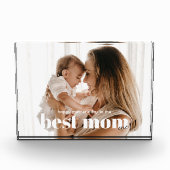 Elegant Keepomwille Best Mam Ever Photo Block Fotoblokken (Voorkant)