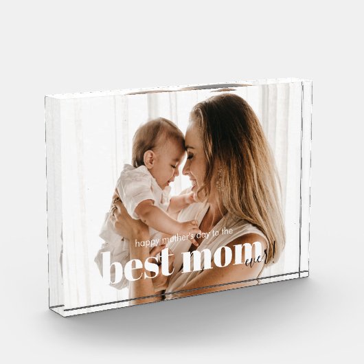 Elegant Keepomwille Best Mam Ever Photo Block Fotoblokken (Links)