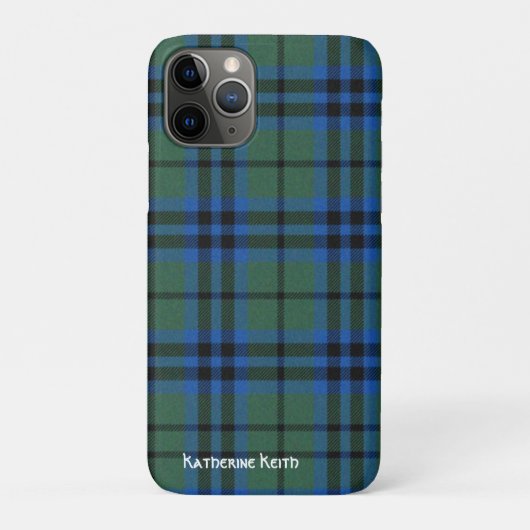 Élégant Keith Tartan Plaid iPhone 5 Coque (Dos)