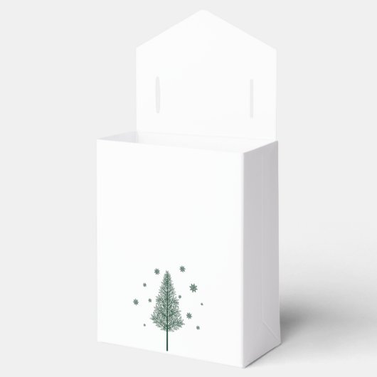 Elegant kerst bedankdoosjes (Geopend)