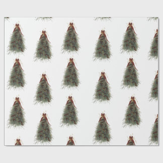 Elegant Kerstboom Inpakpapier