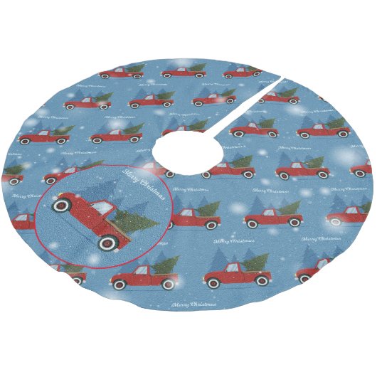 Elegant kerstboomcadeau kerstboom rok (Gekanteld)