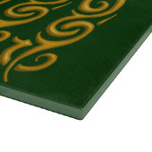 Elegant kerstboomknipbord snijplank (Hoek)