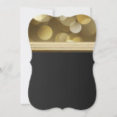 Elegant kerstcadeautjes, kerstfeest kaart (Achterkant)