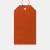 Elegant kerstcadeautjes voor feestdagen cadeaulabel (Achterkant)