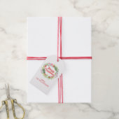Elegant kerstcadeautjes voor feestdagen cadeaulabel (Met Touw)