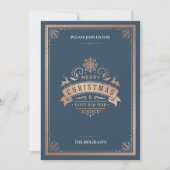 Elegant kerstfeest kaart (Voorkant)