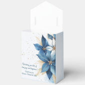 Elegant kerstfeest modern bedankdoosjes (Open)