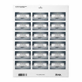 Elegant kerstfeest Ster der Bethlehem Etiket (Full Sheet)