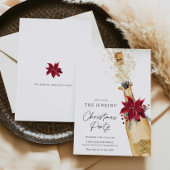 Elegant kerstfeestje kaart