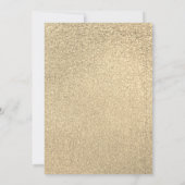 Elegant kerstfeestviering  kaart (Achterkant)