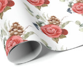 Elegant kerstgroen cadeaupapier (Rol Hoek)