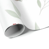 Elegant kerstgroen verpakkingspapier cadeaupapier (Rol Hoek)
