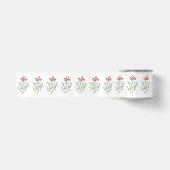 Elegant kerstmannetje lint (Voorkant)