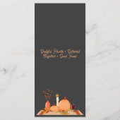 Elegant Kerstmenu Menu (Achterkant)