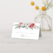 Elegant Kerstmis Floral Winter Wedding (Voorkant)